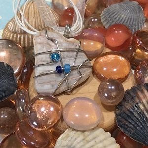 Outer Banks Seashell Necklace. Crafted with Care